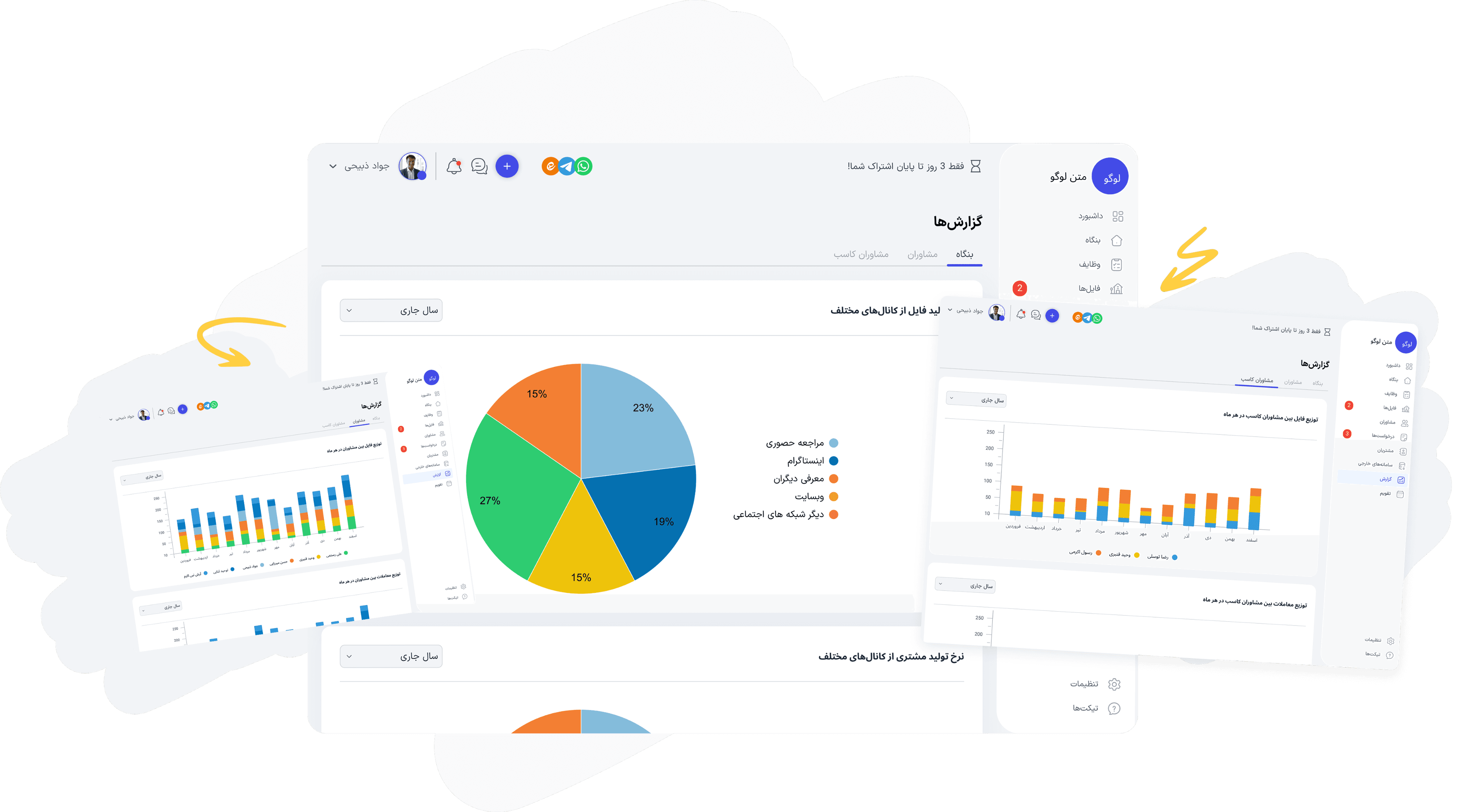 گزارش گیری حرفه ای